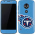 NFL Tennessee Titans Large Logo Moto E5 Play Skin